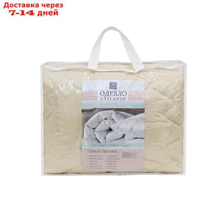 Одеяло стеганое, 2 сп, размер 175х200 см, овечья шерсть - фото 5 - id-p219831902