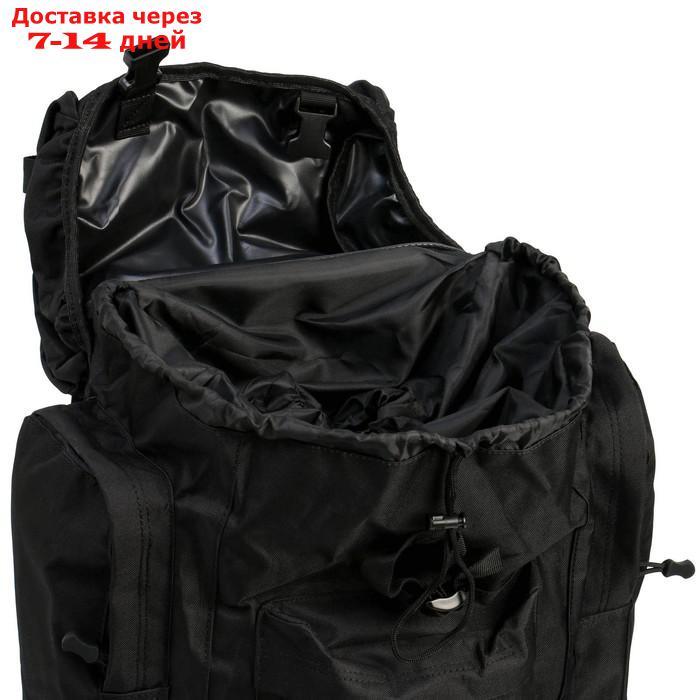 Рюкзак походный, 80л, черный - фото 4 - id-p219833368