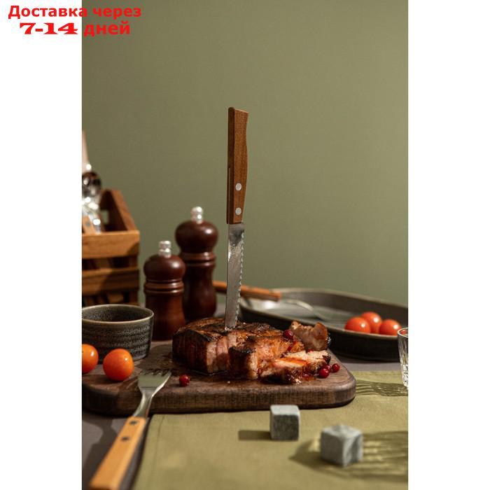 Нож кухонный Tramontina Tradicional, для мяса, лезвие 12,7 см, цена за 2 шт - фото 4 - id-p219831497