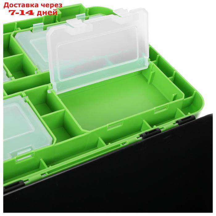 Ящик зимний Helios FishBox 19 л, односекционный, цвет зелёный - фото 9 - id-p219831621