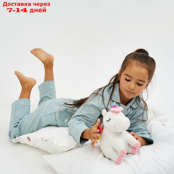 Пижама детская (рубашка, брюки) KAFTAN "Одуванчики", р. 110-116, мятный - фото 5 - id-p219832701