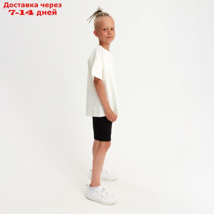 Шорты для мальчика MINAKU цвет черный, рост 122 - фото 3 - id-p219833677
