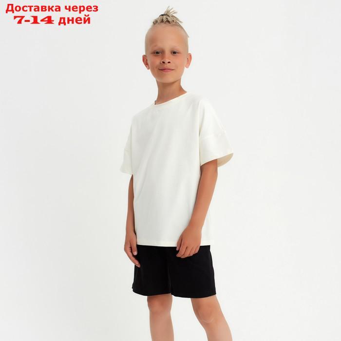 Шорты для мальчика MINAKU цвет черный, рост 158 - фото 1 - id-p219833684
