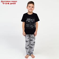 Пижама (футболка, брюки) KAFTAN "Cars" рост  134-140 (36)