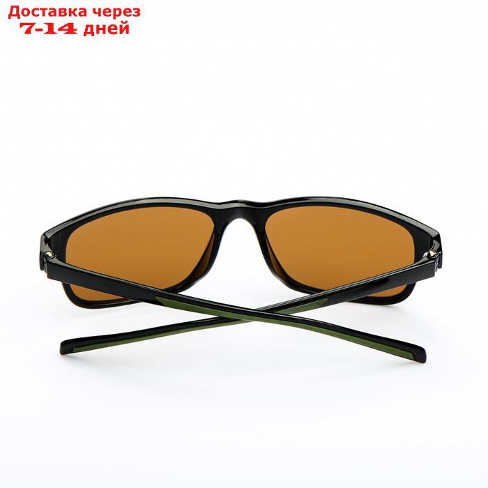 Поляризационные очки "Polarmaster" линзы - коричневые, черно-зеленые - фото 4 - id-p219833823