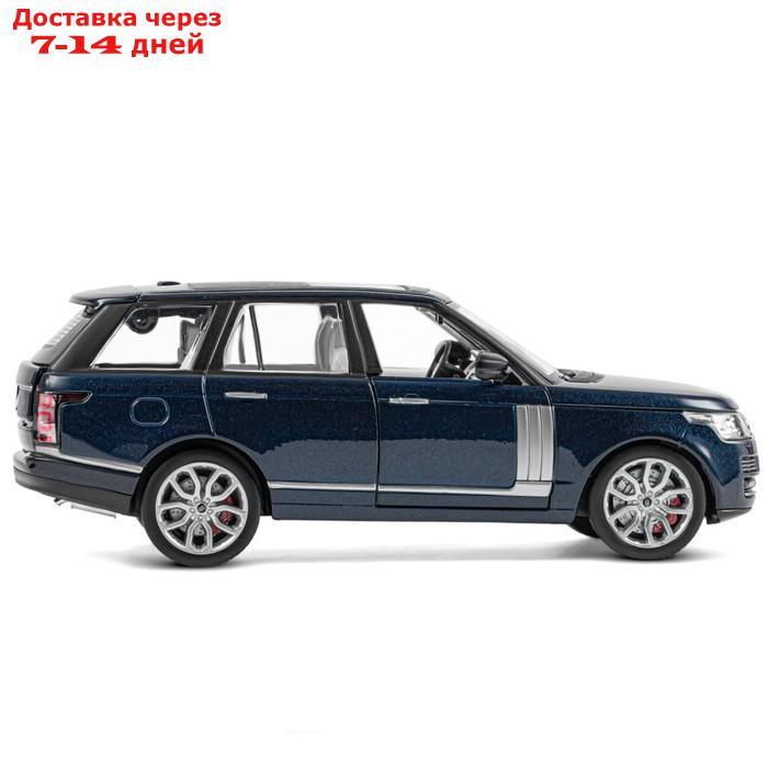 Машина металл. "Range Rover" 1:26,синий перламутр, откр.двери,капот,багаж,свет,звук - фото 8 - id-p219833907