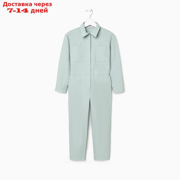 Комбинезон для девочки MINAKU: Casual collection KIDS цвет мятный, рост 140 - фото 7 - id-p219834060