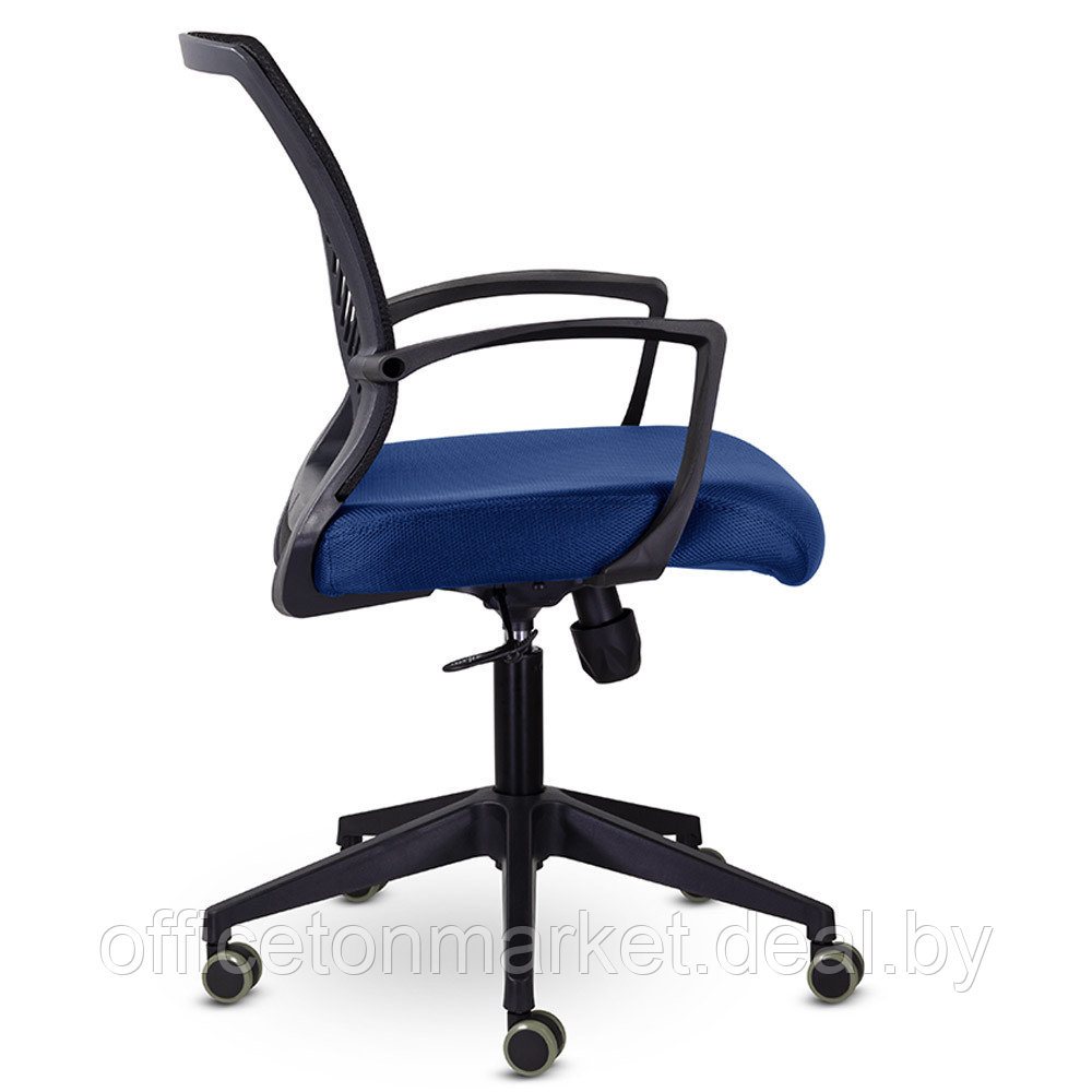 Кресло для персонала Энжел СН-800 "СР TW-01/Е53-К", ткань, сетка, пластик, темно-синий - фото 3 - id-p219856038