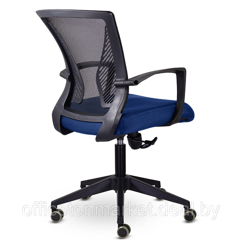 Кресло для персонала Энжел СН-800 "СР TW-01/Е53-К", ткань, сетка, пластик, темно-синий - фото 4 - id-p219856038