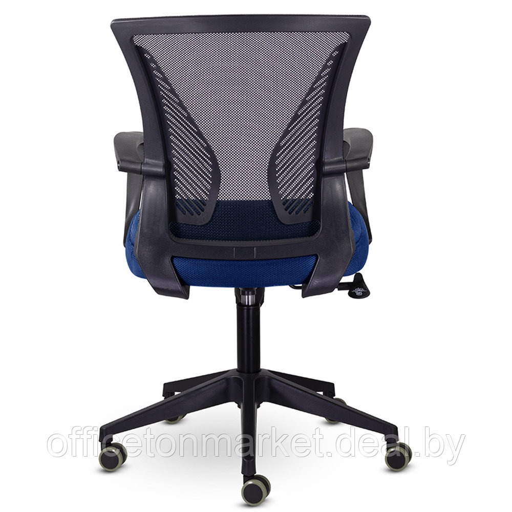 Кресло для персонала Энжел СН-800 "СР TW-01/Е53-К", ткань, сетка, пластик, темно-синий - фото 5 - id-p219856038