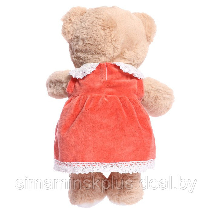 Мягкая игрушка "Мишка" в красном платье, 30 см - фото 3 - id-p219928551