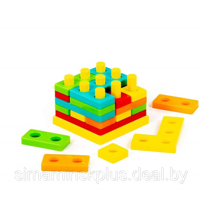 Развивающая игрушка «3D пазл» №1, 23 элемента - фото 1 - id-p219928565