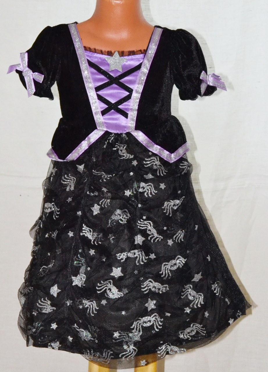 Платье карнавальное "Звезда Паучков" на 1-2 года рост 81-92 см