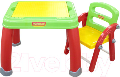 Комплект мебели с детским столом Полесье Набор дошкольника №2 / 43023 - фото 1 - id-p219944769