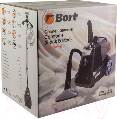 Отпариватель Bort Comfort + (Black Edition) - фото 9 - id-p219930687