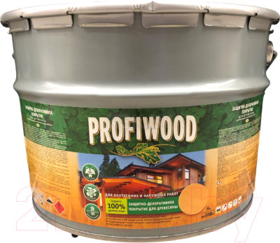 Защитно-декоративный состав Profiwood Для древесины - фото 1 - id-p219951238