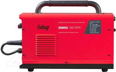 Полуавтомат сварочный Fubag IRMIG 160 SYN с горелкой / 41382 - фото 4 - id-p219974357