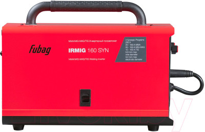 Полуавтомат сварочный Fubag IRMIG 160 SYN с горелкой / 41382 - фото 5 - id-p219974357