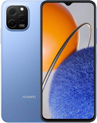 Смартфон Huawei nova Y61 6GB/64GB / EVE-LX9N (cапфировый синий) - фото 1 - id-p219974362