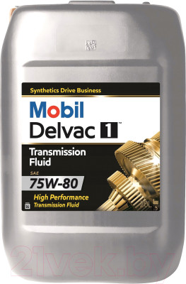 Трансмиссионное масло Mobil Delvac 1 Transmission Fluid 75W80 / 155220 - фото 1 - id-p219933960