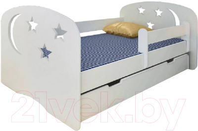 Кровать-тахта детская Мебель детям Ночь 80x160 Н-80 - фото 1 - id-p219959975