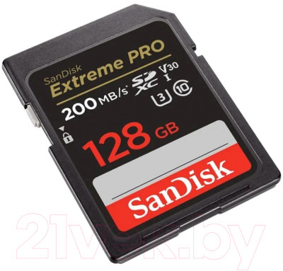 Карта памяти SanDisk Extreme PRO SDXC 128GB (SDSDXXD-128G-GN4IN) - фото 2 - id-p219978249