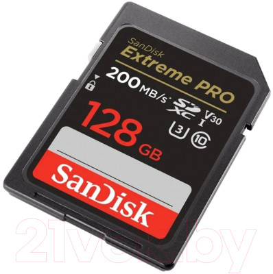 Карта памяти SanDisk Extreme PRO SDXC 128GB (SDSDXXD-128G-GN4IN) - фото 3 - id-p219978249