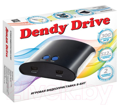 Игровая приставка Dendy Drive 300 игр - фото 1 - id-p219965864