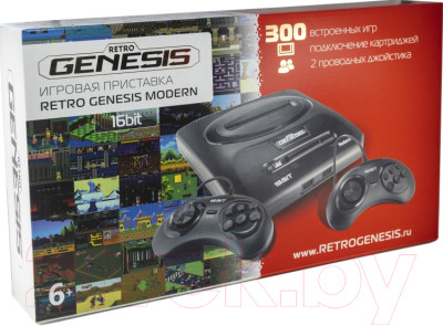 Игровая приставка Retro Genesis Sega Modern 300 игр - фото 1 - id-p219956166