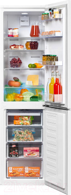 Холодильник с морозильником Beko RCNK335E20VW - фото 3 - id-p219953828