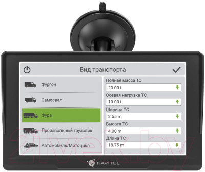 GPS навигатор Navitel E777 Truck с ПО Navitel Navigator - фото 3 - id-p219965037