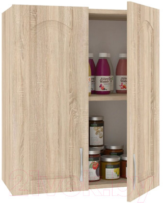 Шкаф навесной для кухни Кортекс-мебель Корнелия Ретро ВШ60 - фото 3 - id-p219959170