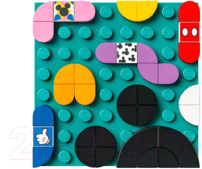 Конструктор Lego Dots Коробка Снова в школу с Микки и Минни Маусами / 41964_1 - фото 7 - id-p219974533
