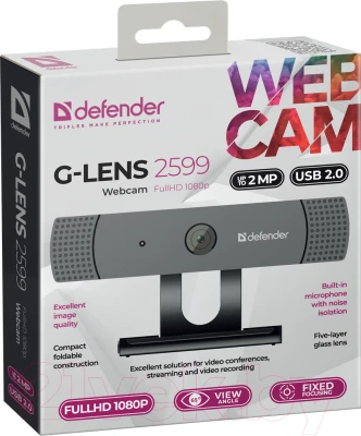 Веб-камера Defender G-Lens 2599 / 63199 - фото 10 - id-p219966224