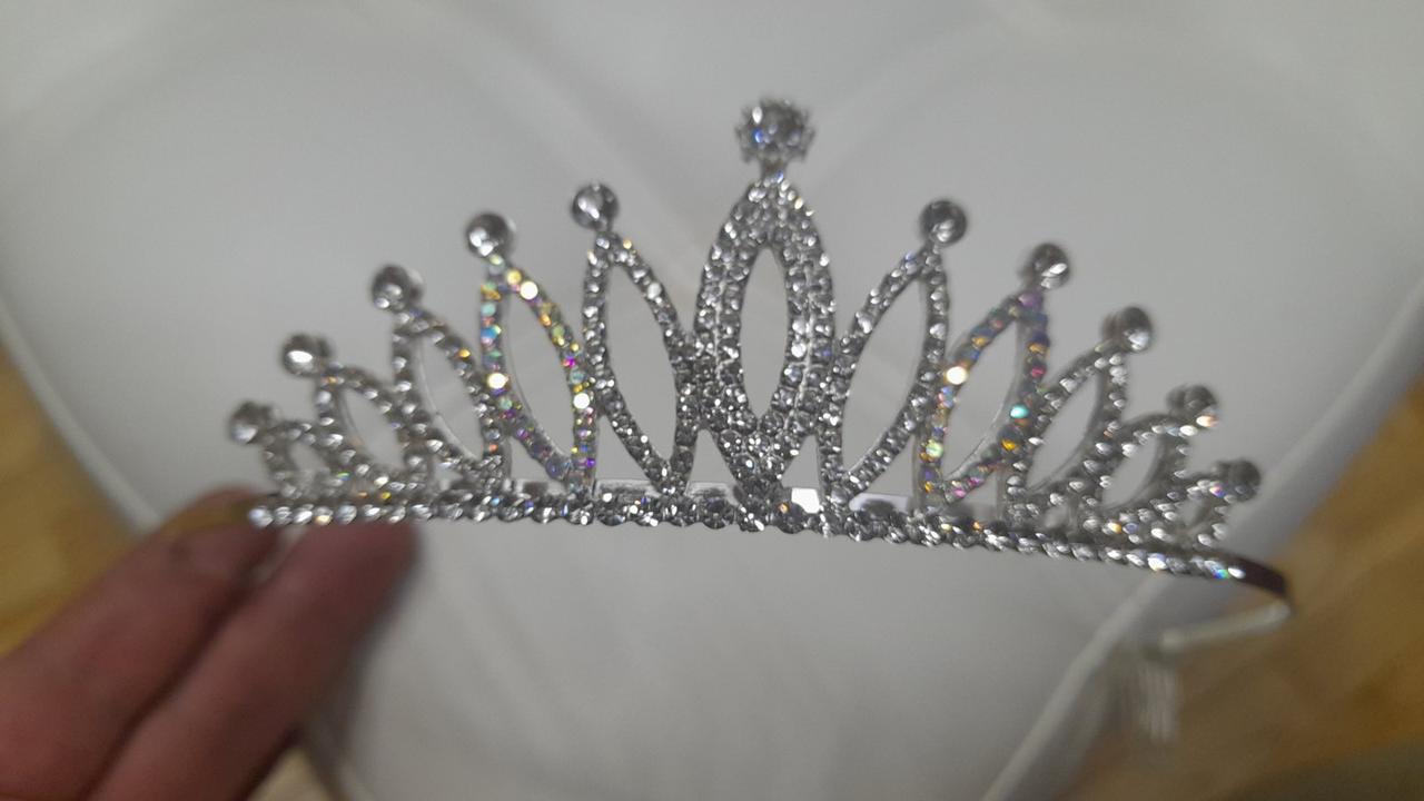 Диадема - Корона карнавальная из металла украшение на голову 1 - фото 1 - id-p219998139