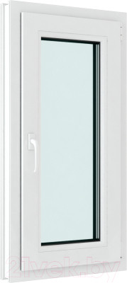 Окно ПВХ Rehau Roto NX Одностворчатое Поворотно-откидное правое 3 стекла - фото 1 - id-p219997052