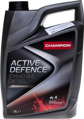Моторное масло Champion Active Defence B4 Diesel 10W40 / 8204210 - фото 1 - id-p219956396