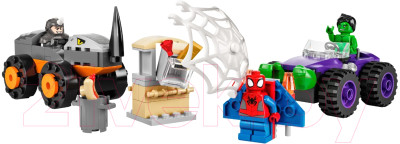 Конструктор Lego Duplo Схватка Халка и Носорога на грузовиках 10782 - фото 2 - id-p219937415