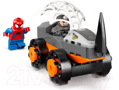 Конструктор Lego Duplo Схватка Халка и Носорога на грузовиках 10782 - фото 5 - id-p219937415