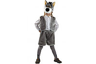 Карнавальный костюм Волк для мальчика 3-5 лет, иск.мех, из коллекции Батик-мех, арт 103, Минск