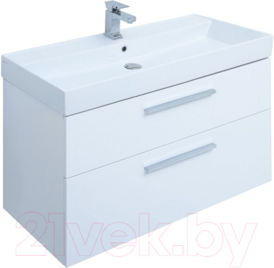 Комплект мебели для ванной Aquanet Nova 100 / 292979 - фото 3 - id-p220011935