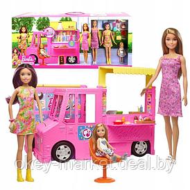 Игровой набор Barbie раскладной Фургон Food Truck GWJ58