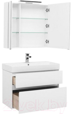 Комплект мебели для ванной Aquanet Бруклин 85 / 207801 - фото 2 - id-p220008215