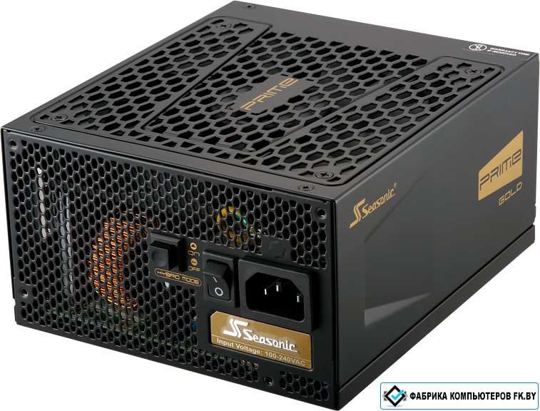 Блок питания Seasonic Prime 750W Gold SSR-750GD - фото 1 - id-p220011507