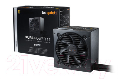 Блок питания для компьютера Be quiet! Pure Power 11 500W (BN293) - фото 3 - id-p219984484