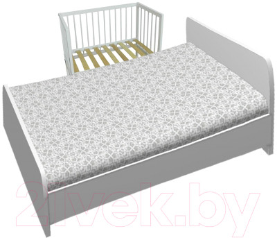 Детская кроватка Фея 100 Лея / 0003146-04 - фото 4 - id-p219986570