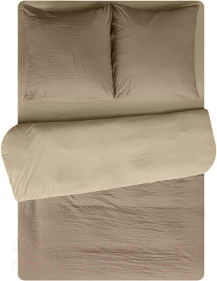 Комплект постельного белья Amore Mio Мако-сатин Опал Микрофибра Евро / 23529 - фото 1 - id-p219992314