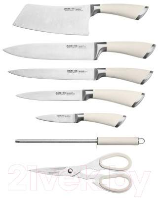Набор ножей Agness 911-502 - фото 2 - id-p219958466