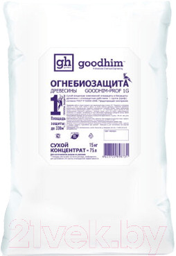 Защитно-декоративный состав GoodHim 1G Dry Огнебиозащита 1 группы / 98731 - фото 1 - id-p219966516