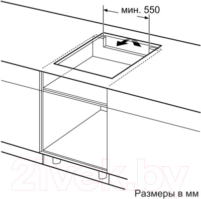 Индукционная варочная панель Bosch PUE611FB1E - фото 5 - id-p219984836